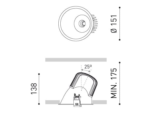 Утопленный светодиодный прожектор Arkoslight Lex ARCH-00109492 - Вид №7
