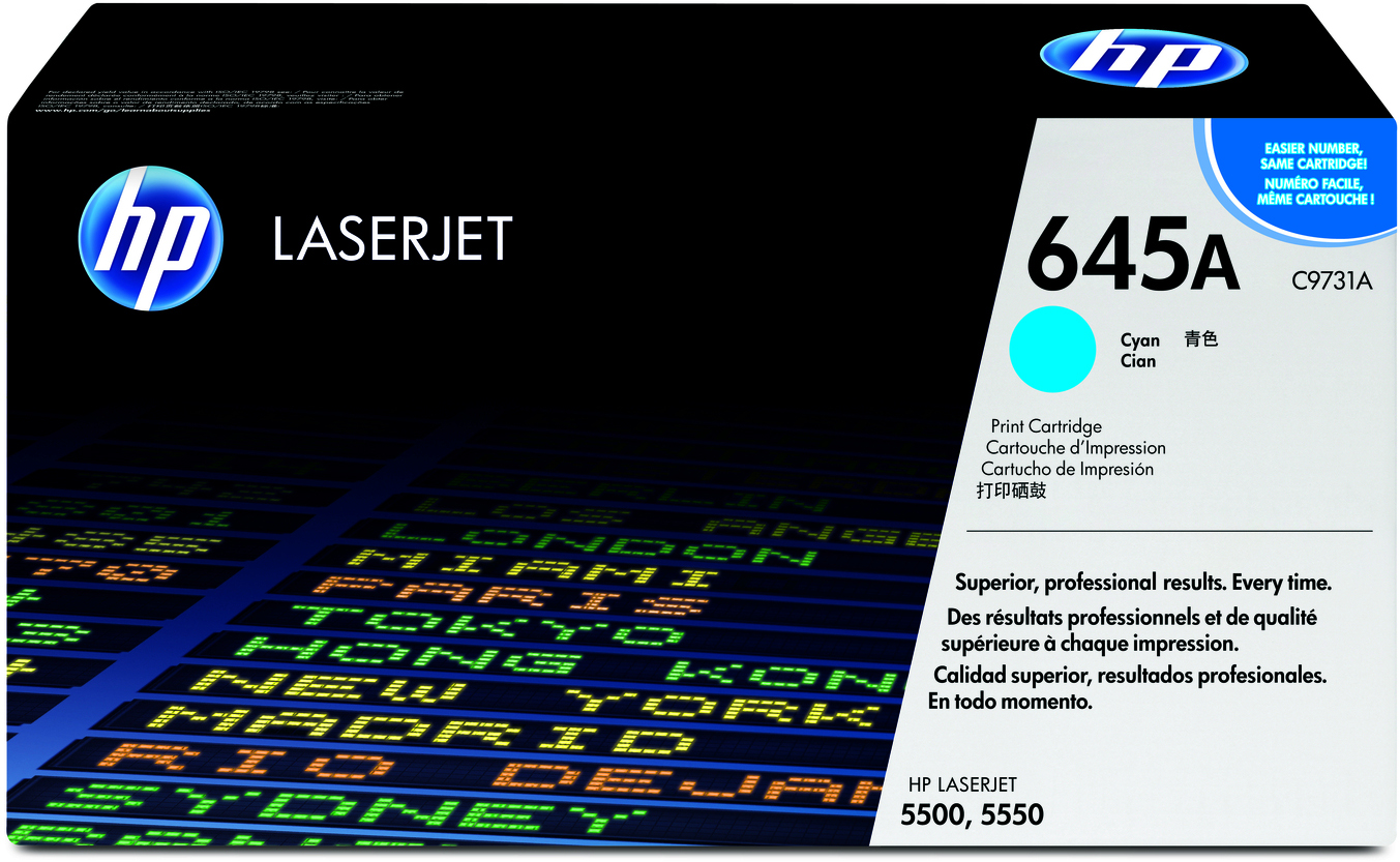 C9731A color laserjet cyan print cartridge HP Santreyd 