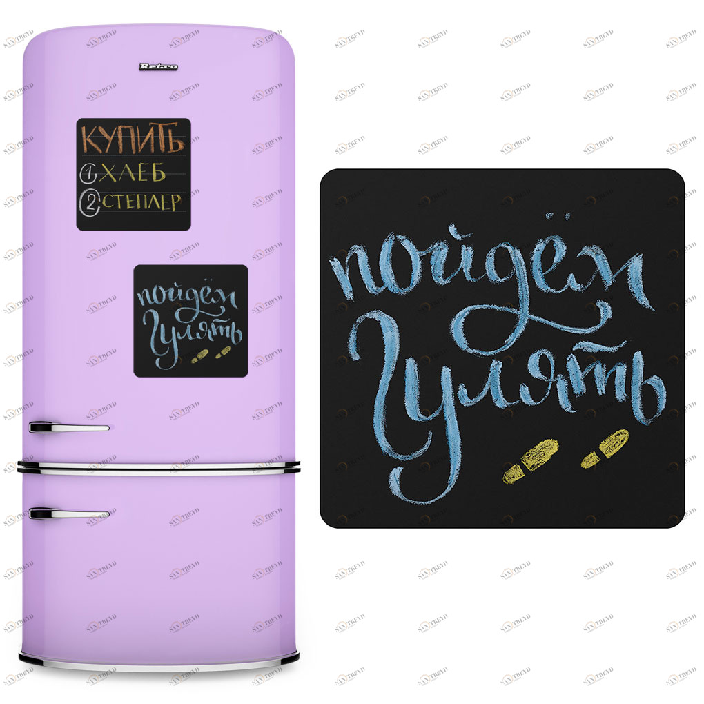 Магнитная доска 2 штуки грифельные Mini MELOMPO  00-3871401 Черный 