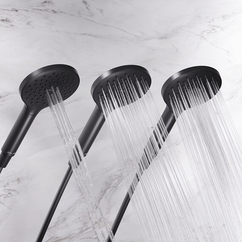 F0780722 душ.система: см-ль-полка д/ванны/душа душ.штанга 1030-1460мм верхний душ 220 мм ру AM.PM Like - Вид №6