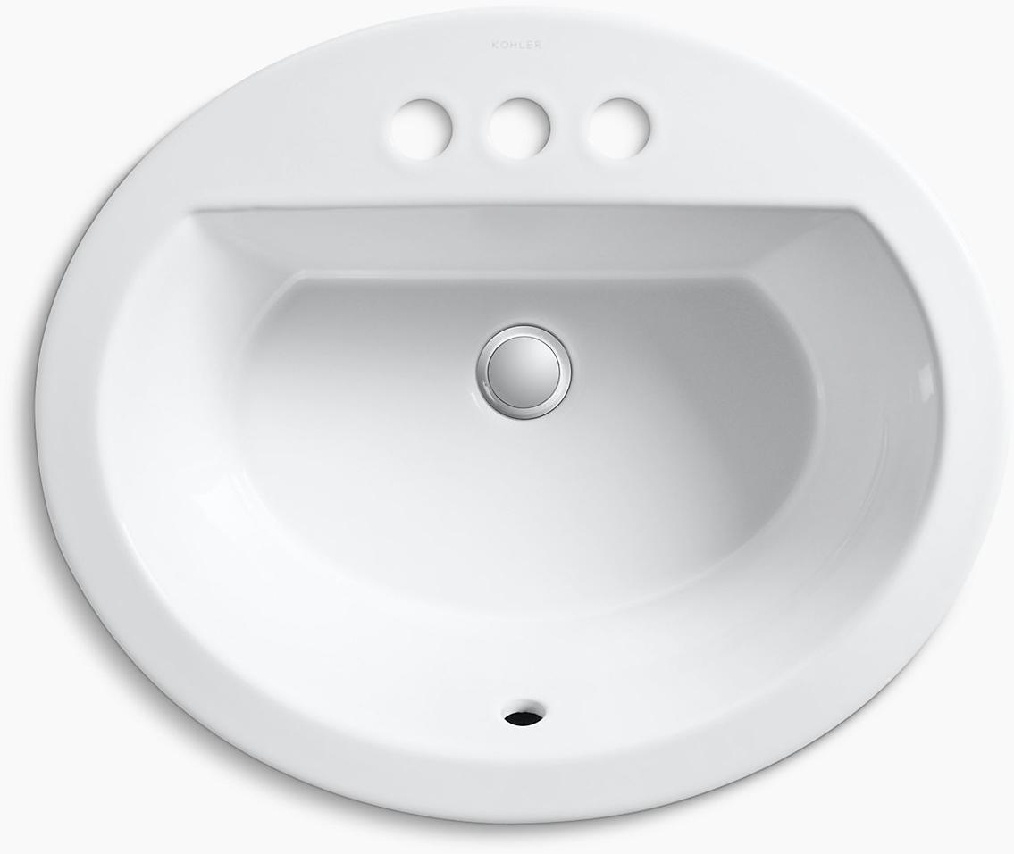 K-2699-4-K4 Накладная раковина на столешницу  прямоугольная Kohler  - Вид №2