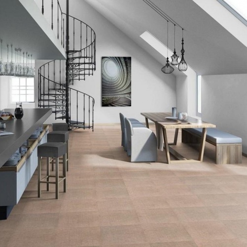 Виниловый ламинат Tarkett New Age Noise Дизайнерский с брашью (Текстурированная) 457,2х457,2 мм 1000901206 - Вид №2