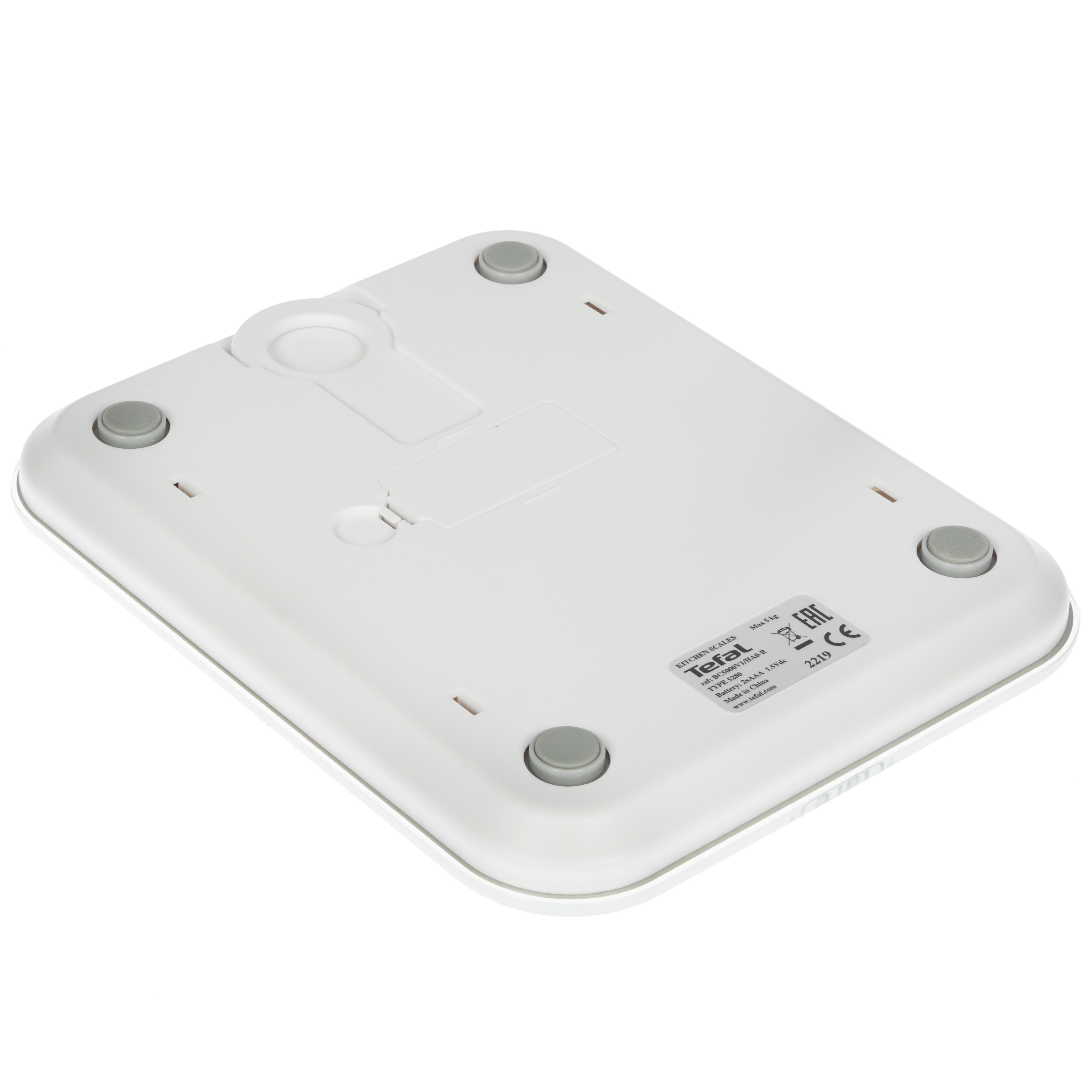 1193440 Кухонные весы Tefal BC5000V1 белый STDN-0031870 - Вид №3