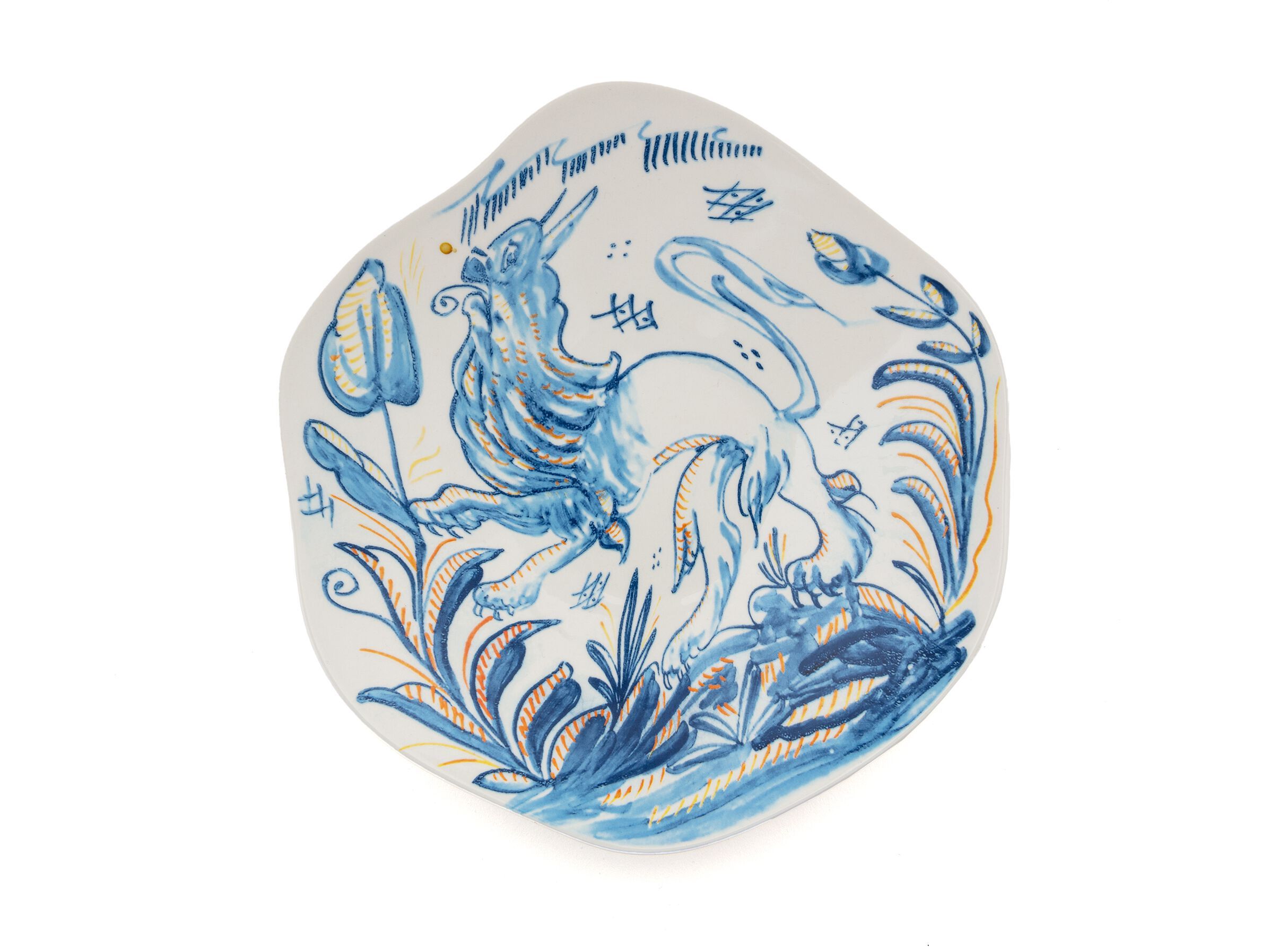 Фарфоровая тарелка Seletti Classics on Acid ARCH-00128682