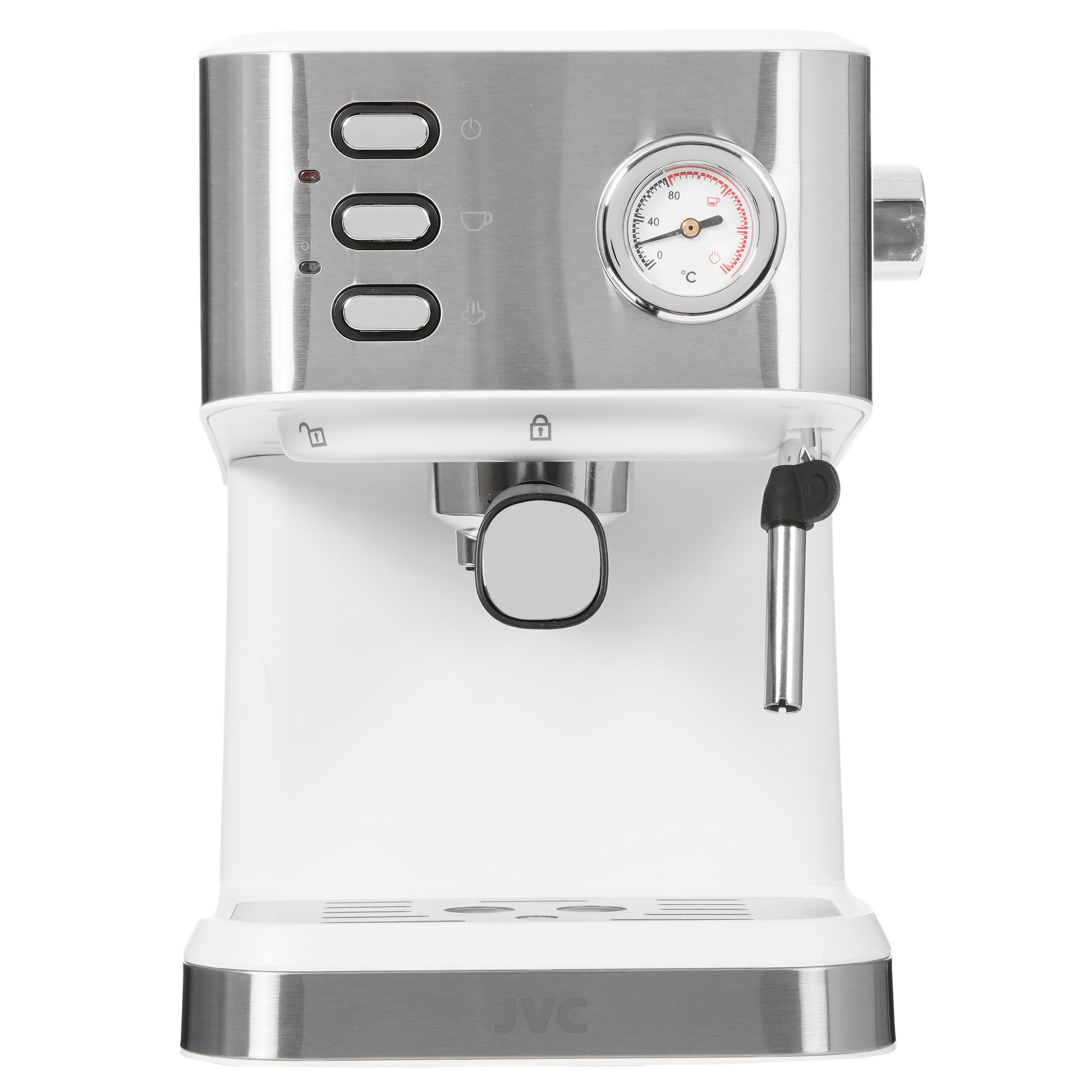 9052691 Кофеварка рожковая JVC JK-CF33 white белый STDN-0083016 - Вид №1