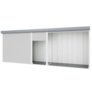 Шкаф роллетный RCAB STG 1500х5850х600 (две рольставни шириной 2150мм,одна рольставня шириной 1550мм)