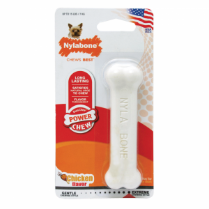ПР0044613 Игрушка для собак Косточка экстра жесткая с ароматом курицы S Nylabone