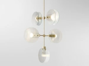 Ross Gardam Подвесной светильник из стекла Nebulae Nc.15.v1.xxx.a