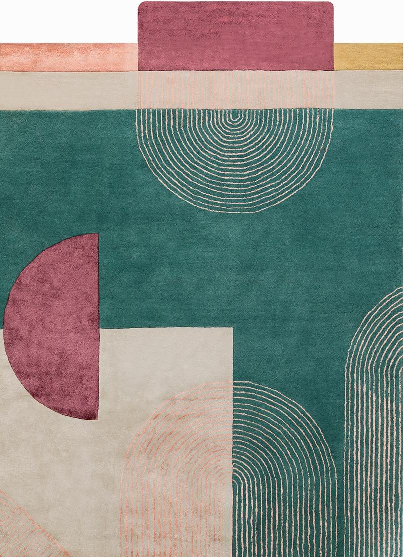 Besana Moquette Узорчатый ковер The haute couture sun-id-1434959 - Вид №6