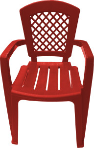 С 3-4 Стул Красный Цветочная коллекция