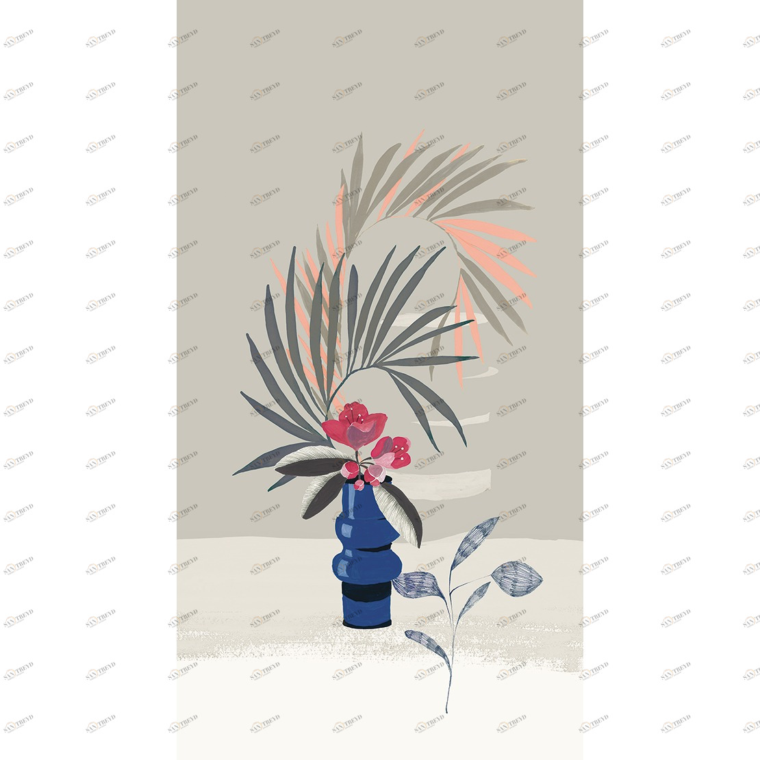 Рулон обоев SO WALL 2 SWL27469517. Основа нетканый материал Casadeco