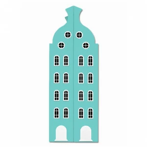 Шкаф-домик детский двухдверный "Амстердам-2-XL" МАНДАРИН АМСТЕРДАМ 179566 Голубой