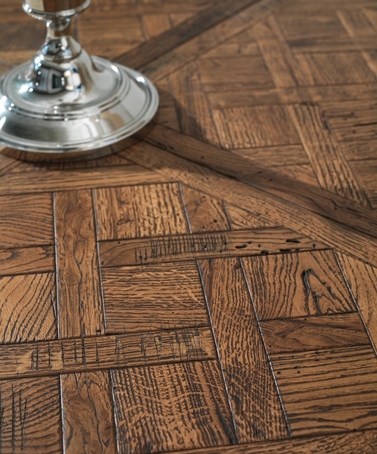 Quad25 Tifernoit Версаль - балки из регенерированного дуба, коричневая патина. Parquet - Вид №3