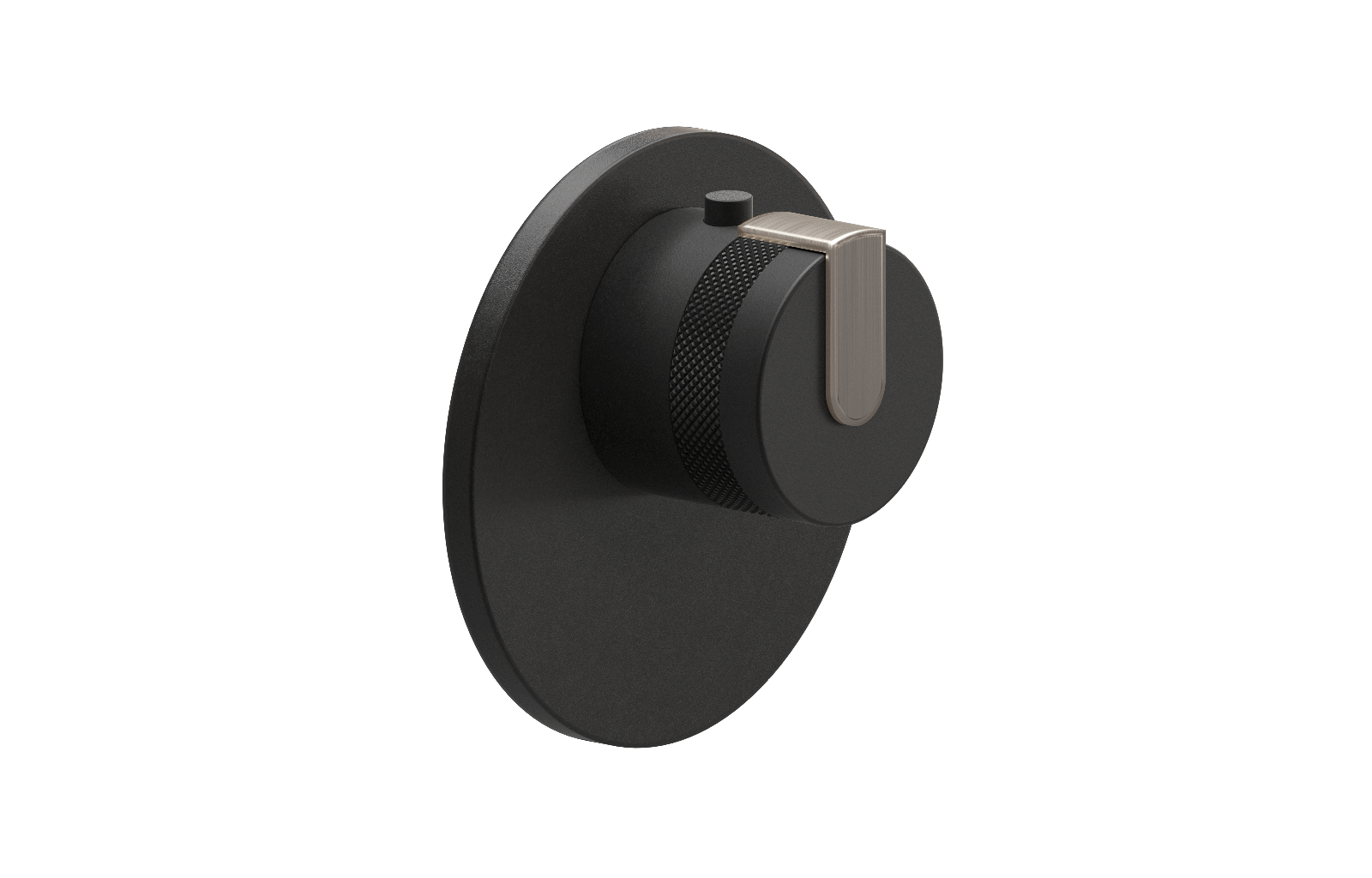 E-8027-R1BKE-L1BNi-BK-T Термостатический переключатель 3/4-Внешняя часть GRAFF MOD+