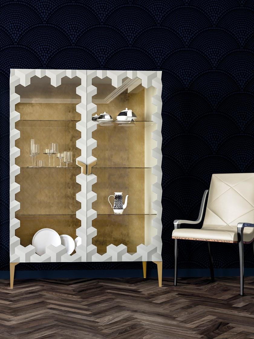 Jetclass Лакированная витрина со встроенной подсветкой Triny Jtn211  - Вид №4