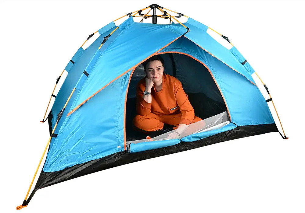 91752674 Палатка 2-х местная Kitoki М7760750 синий STLM-0956397