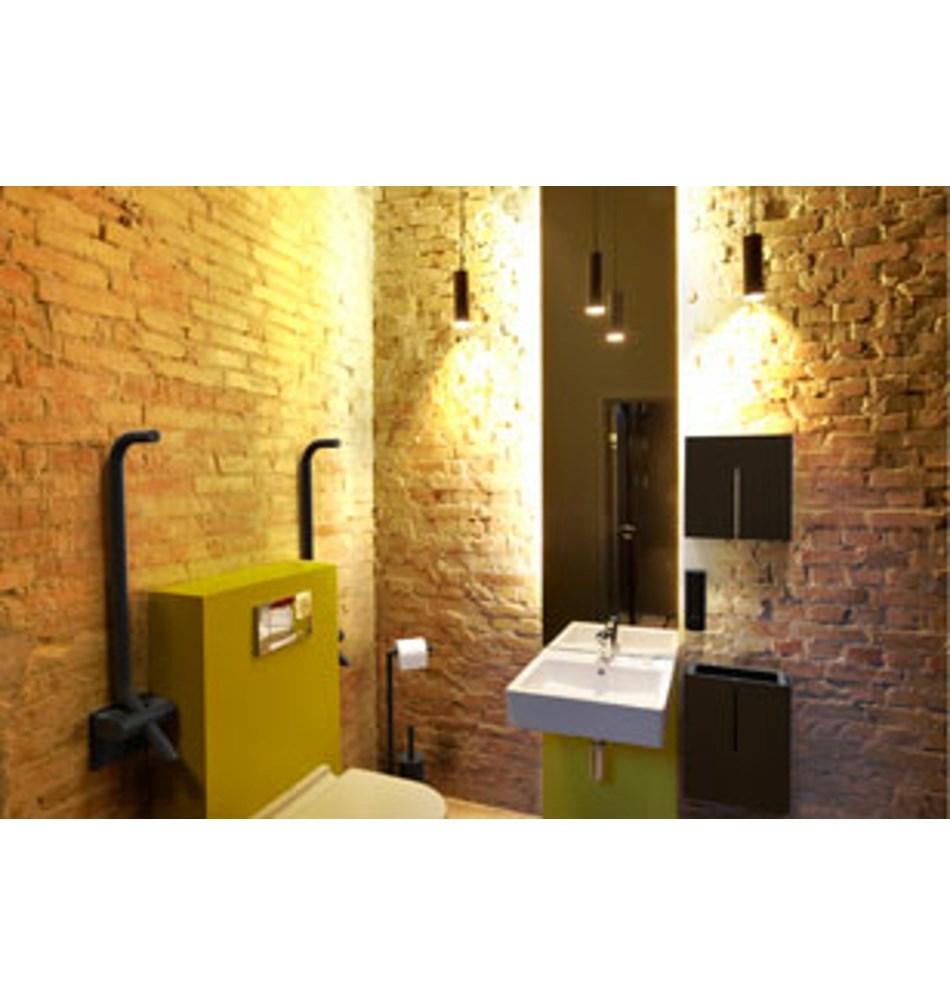 FROST Корзина для бумаги » черный Нержавеющая сталь Черный N1945-B  - Вид №3