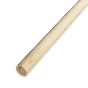 84460772 Круглый погонаж деревянный сращенный 20х1000 мм хвоя Экстра STLM-0050287 Santreyd