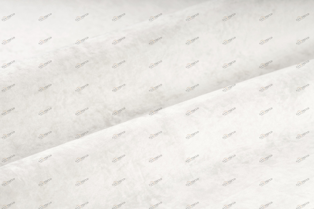 COLORISTICA Crush col.01 Ткань мебельная  Микровелюр  NEWCrush Белый 