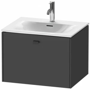 BR421004949 Brioso Тумбочка подвесная Графит матовый, декор