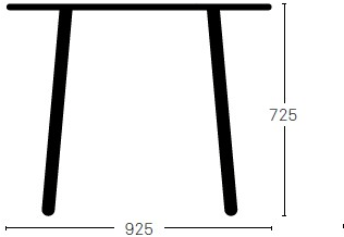 Deadgood Квадратный дубовый стол Working girl Wg3s - Вид №4