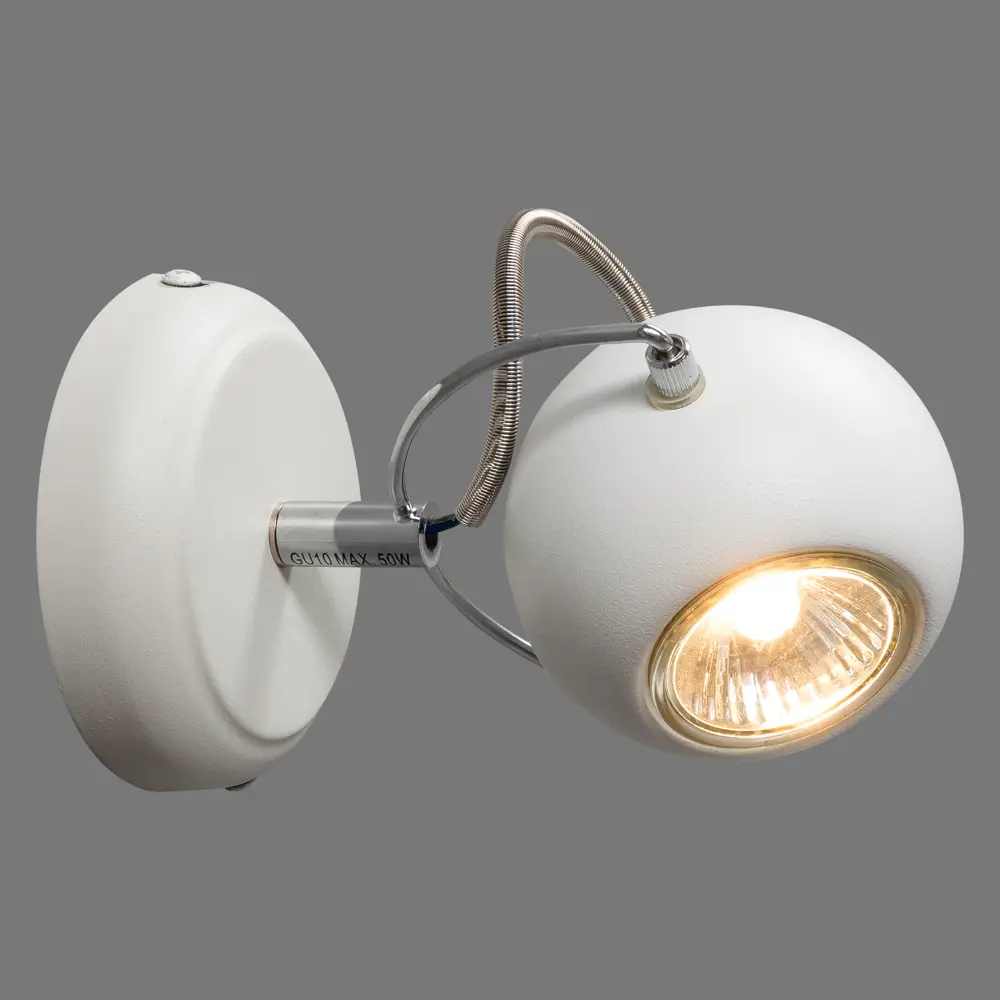 Спот Spin 1 лампа 3 м² цвет белый 82103037 STLM-2030571 Arte Lamp  - Вид №2
