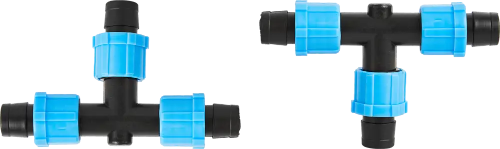 87480804 Тройник для капельной ленты BOUTTE, 16 мм 2 шт. STLM-0073999