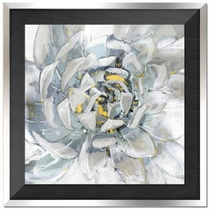 Постер прямоугольный на художественной бумаге 80х60 см "Прекрасный цветок" EVENHOME ДИЗАЙНЕРСКИЕ 00-3878775 Белый;черный