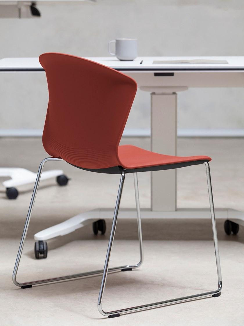 ACTIU Штабелируемое кресло-санки Whass sun-id-1404414 - Вид №16