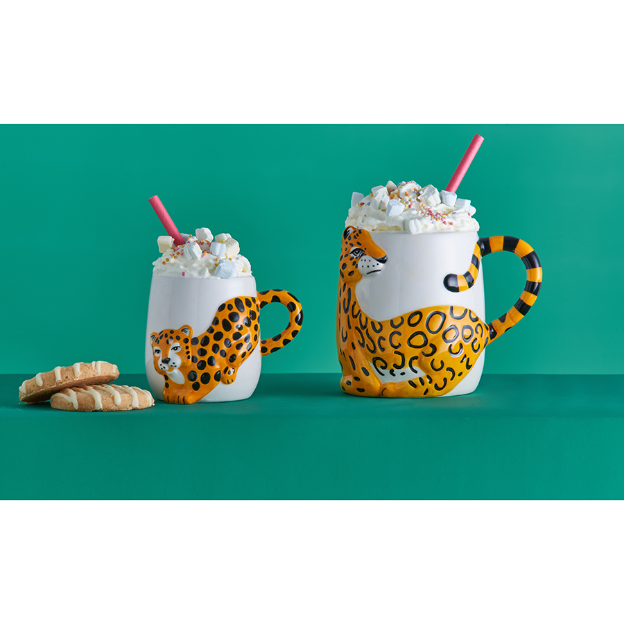P_0059.078 Набор из 2 кружек cheetah, 405 мл и 195 мл Price&Kensington  - Вид №2