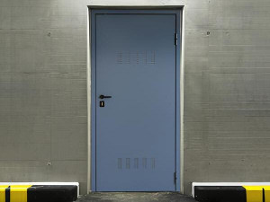 Оцинкованная стальная бронированная дверь