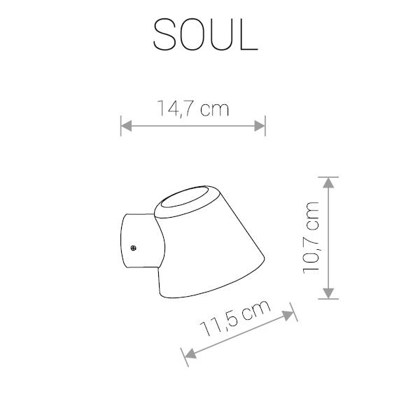 Уличный настенный светильник Nowodvorski Soul 9556 NOWODVORSKI SOUL 272610 Белый - Вид №1