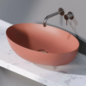 L600142 Накладная раковина на столешницу  овальная A. e T. Italia ELITE