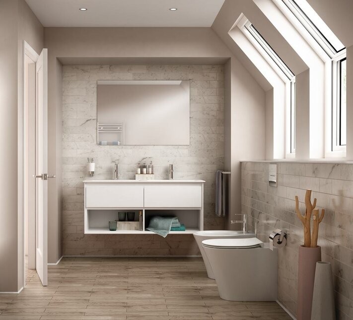 E004201 Напольный пристенный унитаз соло Ideal Standard CONNECT AIR - Вид №8