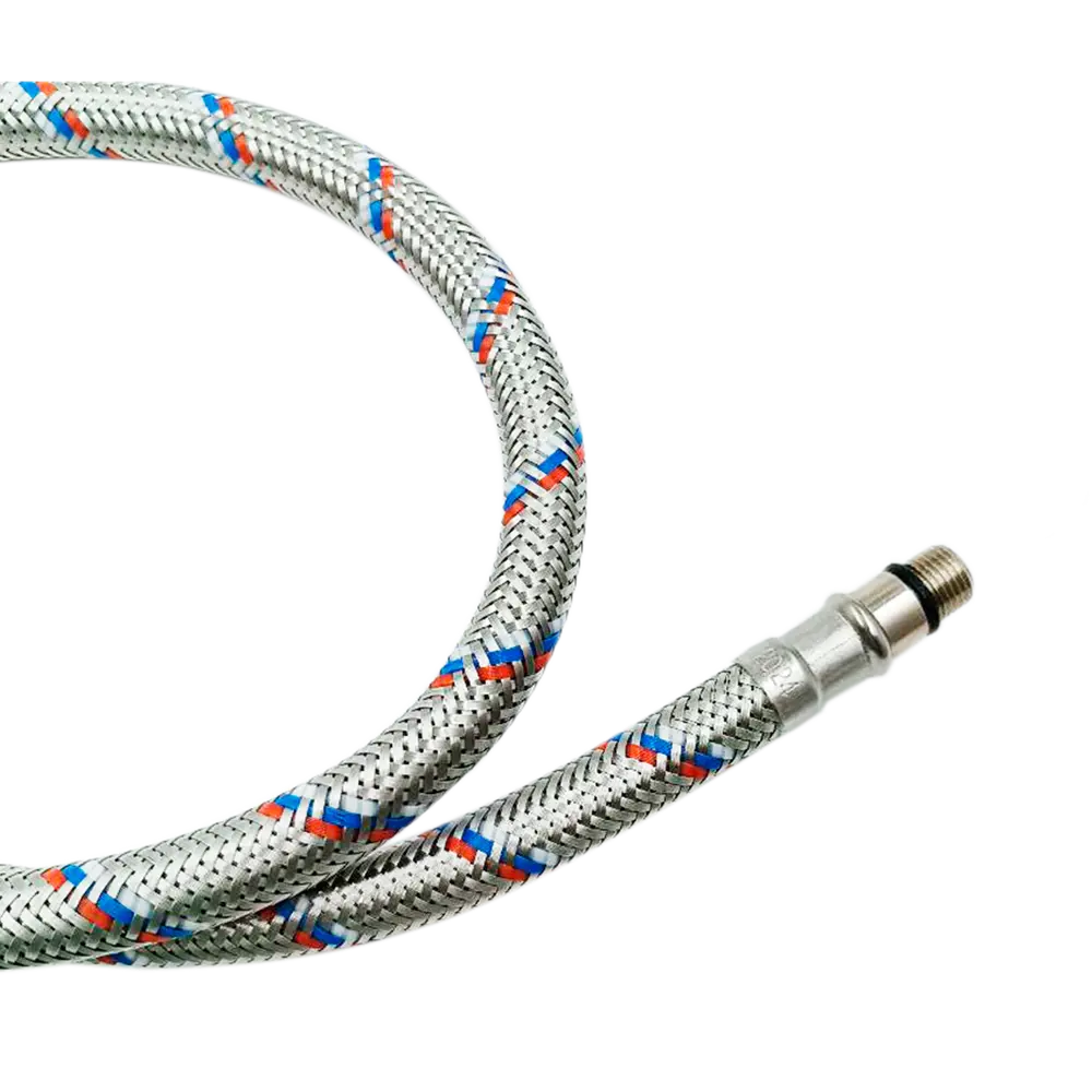 Гибкая подводка РОСТЕРМ для смесителей с оплеткой из нержавеющей стали 89409393 STLM-1566076 - Вид №2