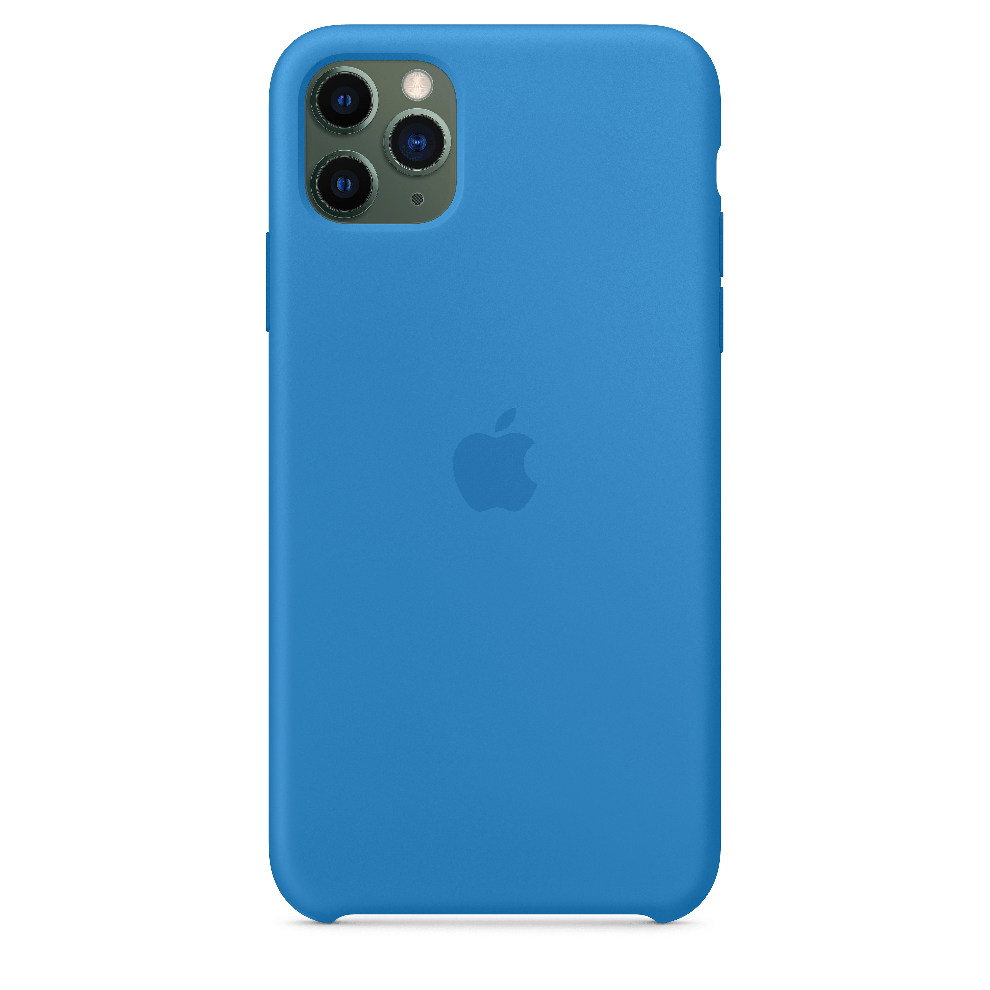 MY1J2ZM/A Iphone 11 pro max silicone case - surf blue Apple Santreyd  - Вид №2