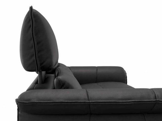 Кожаный угловой диван Sofanella Adria ARCH-00024311 - Вид №8