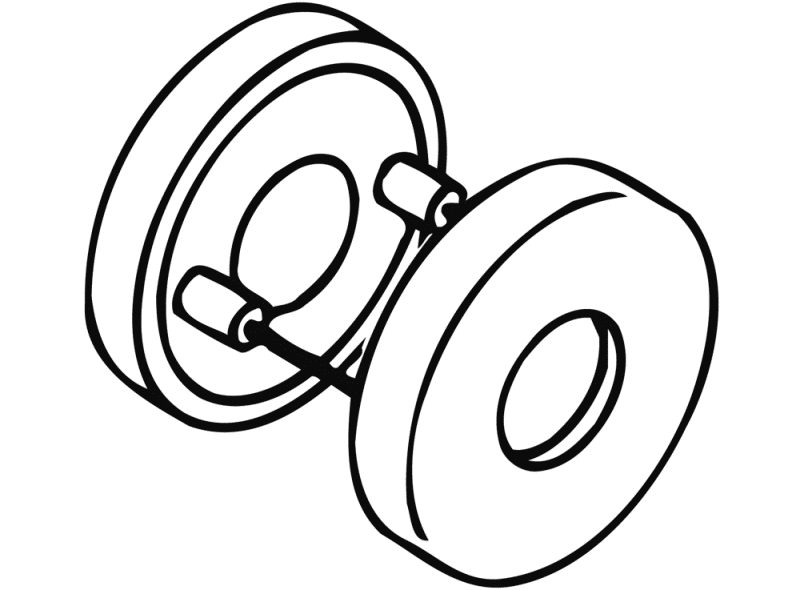 305.23PBR ручка-розетка (r-технология) HEWI System 111 | Polyamid  - Вид №7