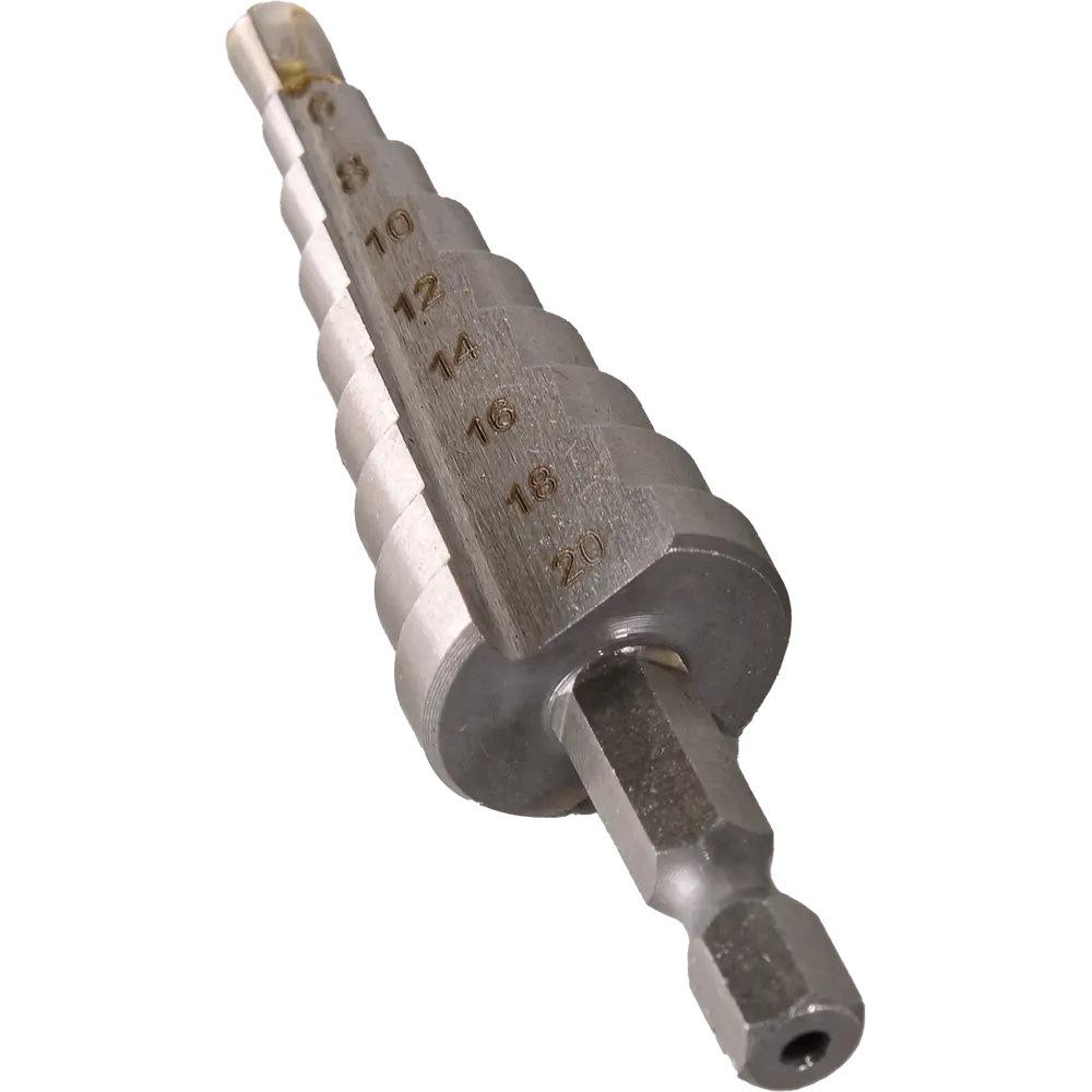 Сверло ступенчатое по металлу Вихрь 73/10/6/17 4-20x16.5 мм STLM-2001562 - Вид №2