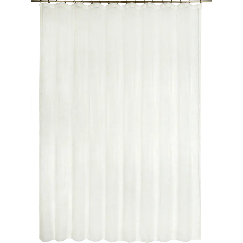 Тюль на ленте «Дождик», 250x260 см, полоски, цвет шампань AMORE MIO STLM-2206388