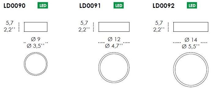 AiLati Настенный светильник / потолочный светильник из алюминия Mine sun-id-1355560 - Вид №4
