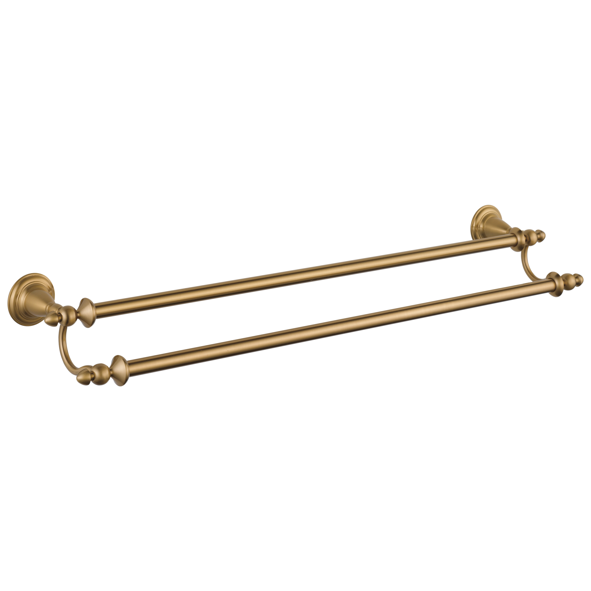 75224-CZ 24-дюймовый двойной полотенцесушитель Delta Faucet Victorian Шампанское бронза