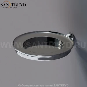 Agape O Мыльница хромированная AFER0852A