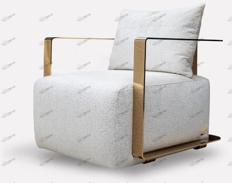 MORADA Кресло с обивкой из ткани с подлокотниками  Donna acs 