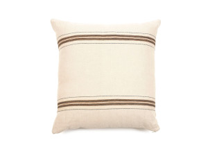 Квадратная льняная подушка