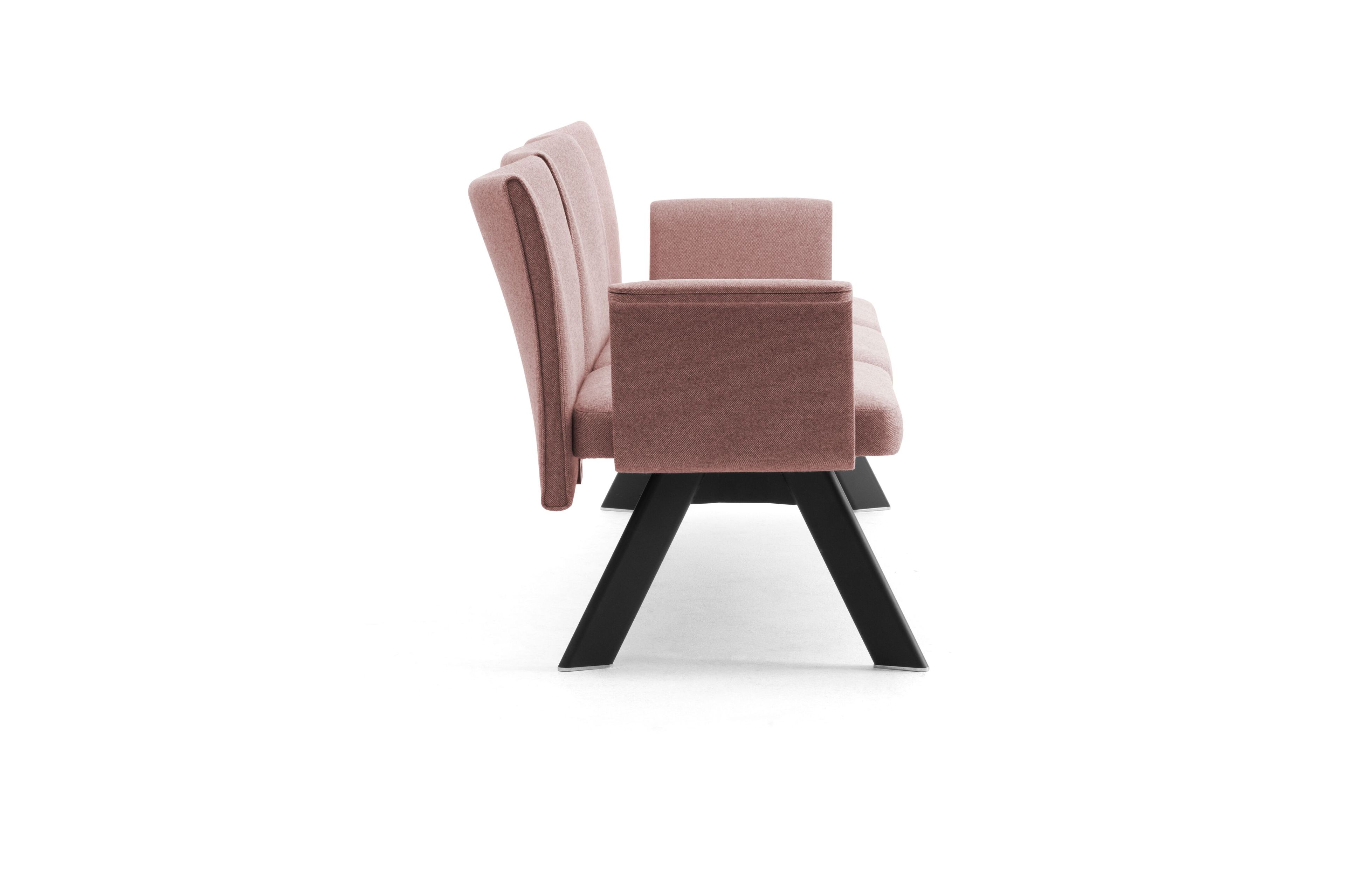 Модульная скамейка для контрактной ткани со спинкой Leyform OLA ARCH-00082381 - Вид №5