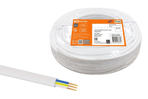 91259975 Провод ПГВВП 3х4 50 м ГОСТ STLM-0525391 TDM ELECTRIC