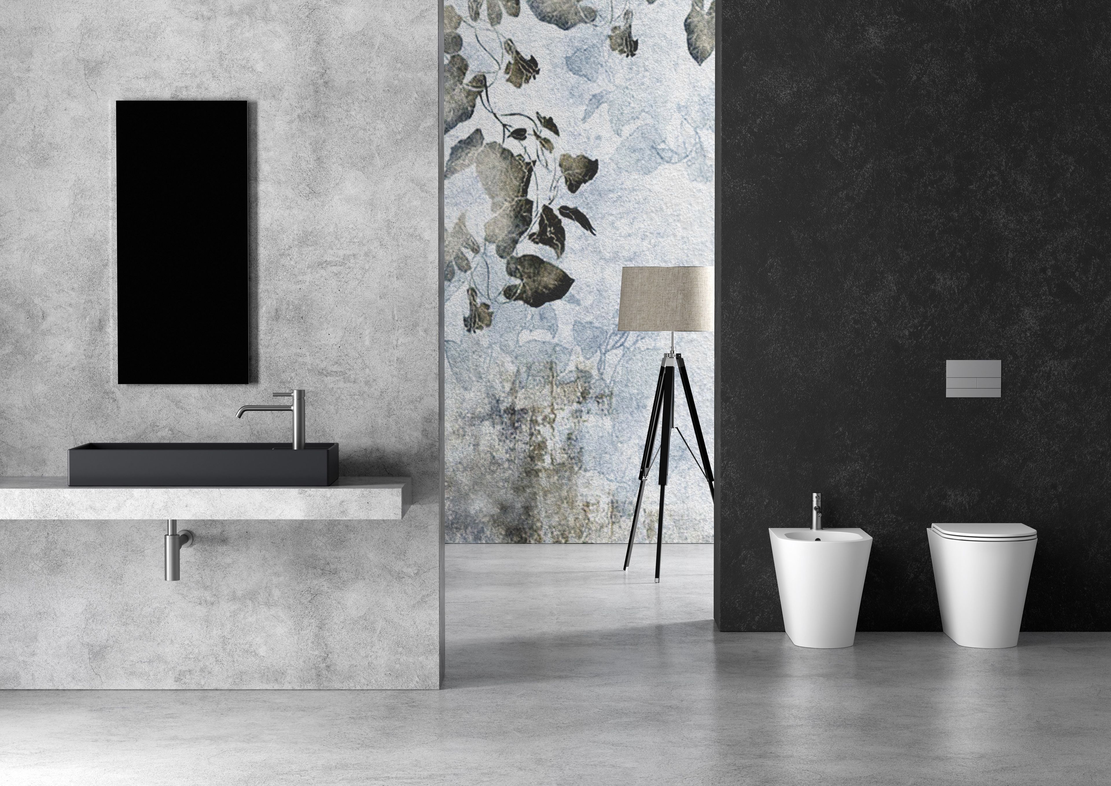 Напольное керамическое биде Alice Ceramica HIDE ARCH-00051418 - Вид №3