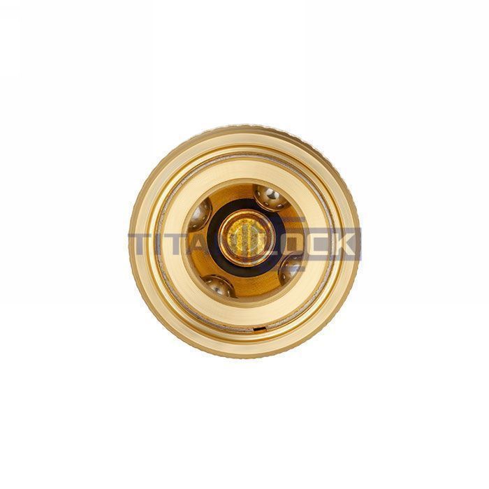 3/8in, БРС серия D, ISO 6150 B, розетка, хвост под рукав, латунь TL3DFH-B TITAN LOCK  - Вид №4