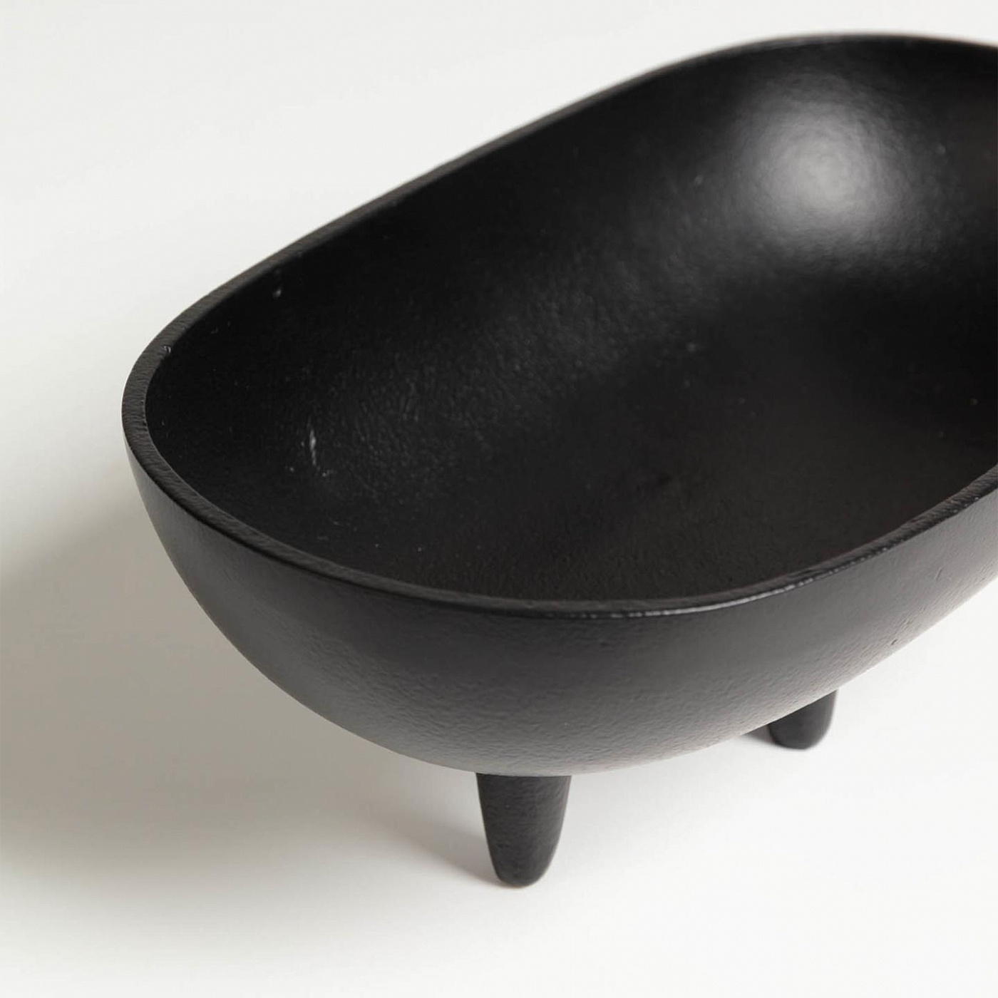 076556 Поднос черный металл La Forma Malika  - Вид №1